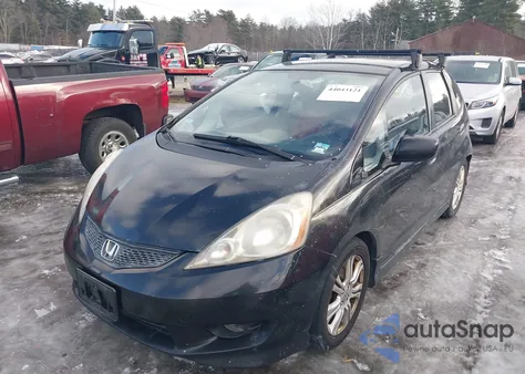 2009 Honda Fit Sport from USA, damaged, VIN JHMGE88449S006857